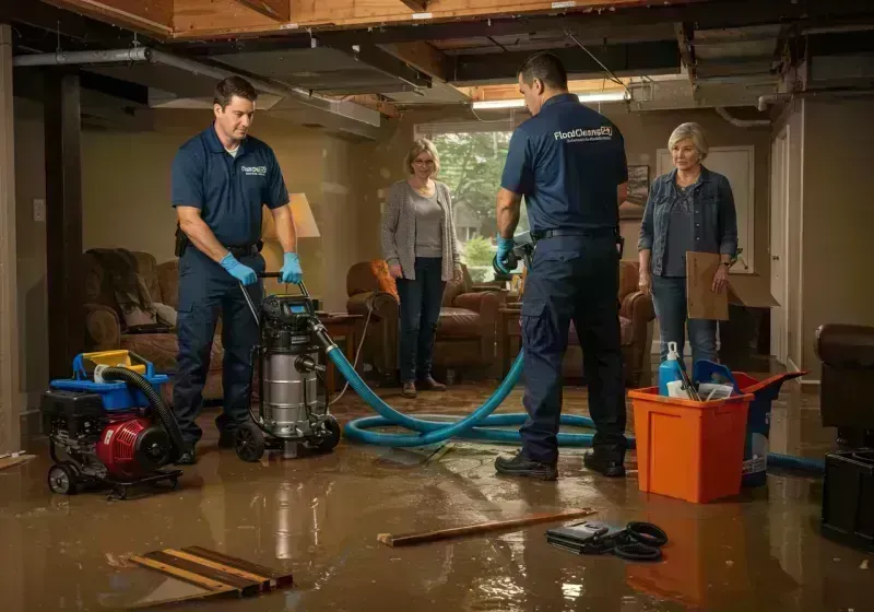 Basement Water Extraction and Removal Techniques process in Knightdale, NC