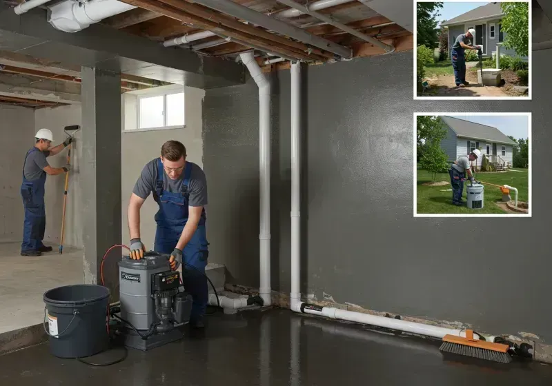 Basement Waterproofing and Flood Prevention process in Knightdale, NC